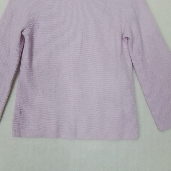LOFT Petites Flared Sleeve Super Soft Sweater Size Small in Pink - Picture 8 of 10